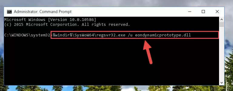 Creating a clean registry for the Eondynamicprototype.dll file (for 64 Bit)