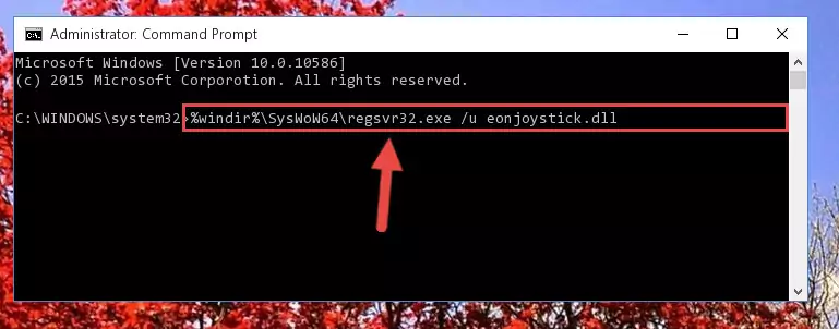 Making a clean registry for the Eonjoystick.dll file in Regedit (Windows Registry Editor)