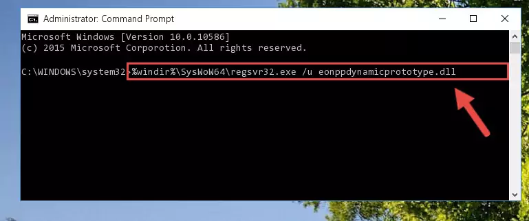 Creating a clean and good registry for the Eonppdynamicprototype.dll file (64 Bit için)