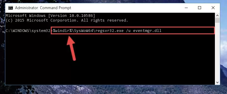 Creating a clean registry for the Eventmgr.dll file (for 64 Bit)
