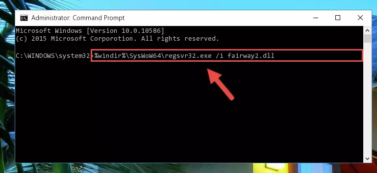 Uninstalling the Fairway2.dll library's problematic registry from Regedit (for 64 Bit)