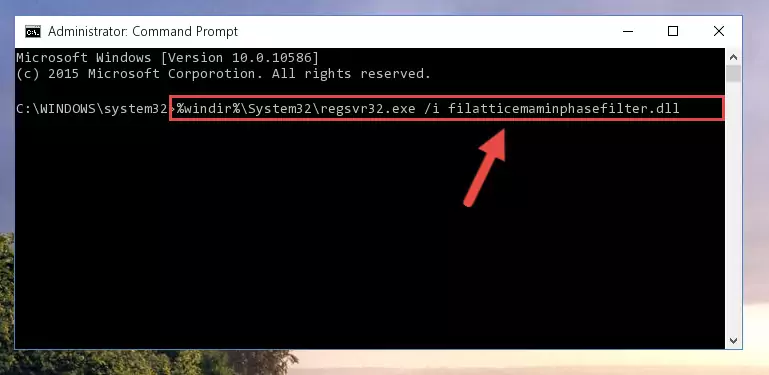 Creating a clean and good registry for the Filatticemaminphasefilter.dll library (64 Bit için)