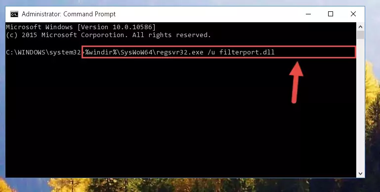 Creating a clean and good registry for the Filterport.dll library (64 Bit için)