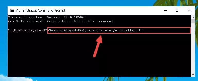 Making a clean registry for the Fnfilter.dll file in Regedit (Windows Registry Editor)