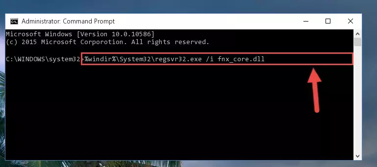Creating a clean and good registry for the Fnx_core.dll file (64 Bit için)