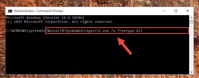 Making a clean registry for the Freetype.dll library in Regedit (Windows Registry Editor)