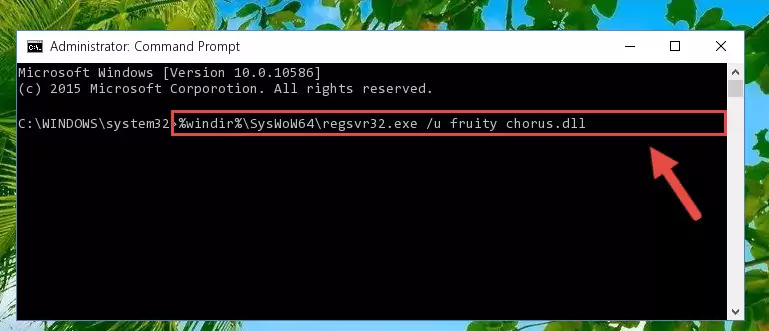 Creating a clean registry for the Fruity chorus.dll file (for 64 Bit)