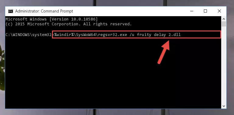 Creating a clean registry for the Fruity delay 2.dll file (for 64 Bit)