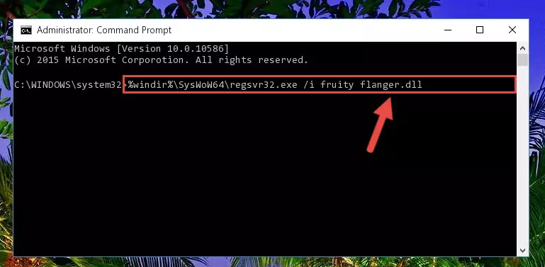 Deleting the damaged registry of the Fruity flanger.dll