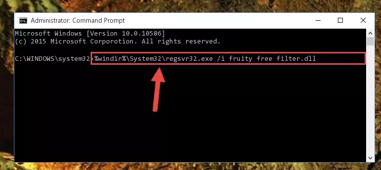 Creating a clean registry for the Fruity free filter.dll file (for 64 Bit)