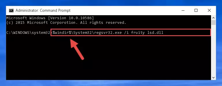 Creating a clean registry for the Fruity lsd.dll library (for 64 Bit)