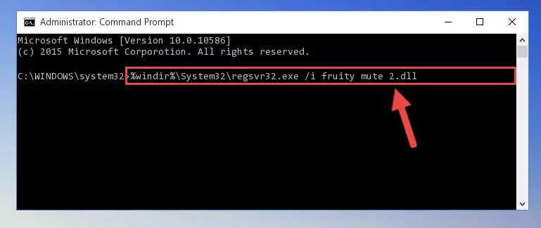 Creating a clean registry for the Fruity mute 2.dll file (for 64 Bit)