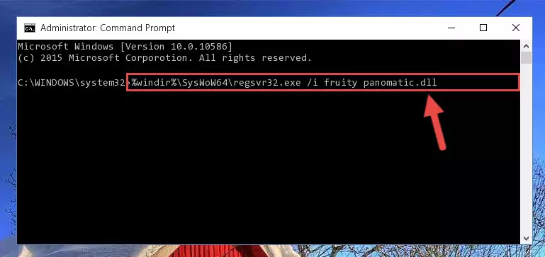 Uninstalling the damaged Fruity panomatic.dll library's registry from the system (for 64 Bit)