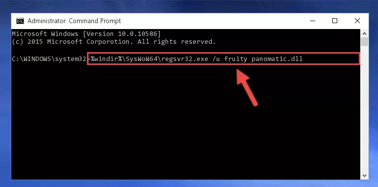 Creating a clean registry for the Fruity panomatic.dll library (for 64 Bit)