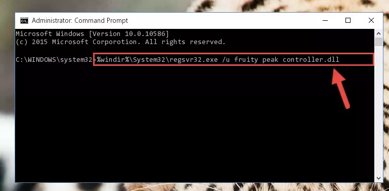 Creating a new registry for the Fruity peak controller.dll library