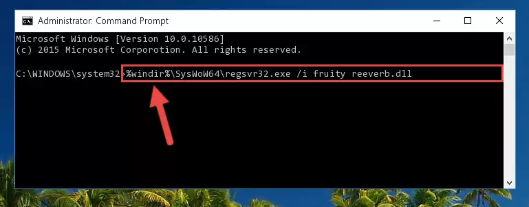 Uninstalling the damaged Fruity reeverb.dll file's registry from the system (for 64 Bit)