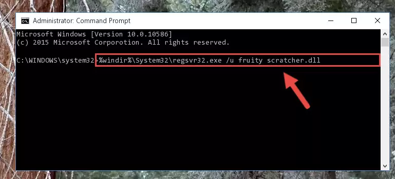 Making a clean registry for the Fruity scratcher.dll library in Regedit (Windows Registry Editor)
