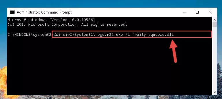 Deleting the Fruity squeeze.dll file's problematic registry in the Windows Registry Editor
