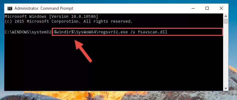 Creating a clean registry for the Fsavscan.dll file (for 64 Bit)