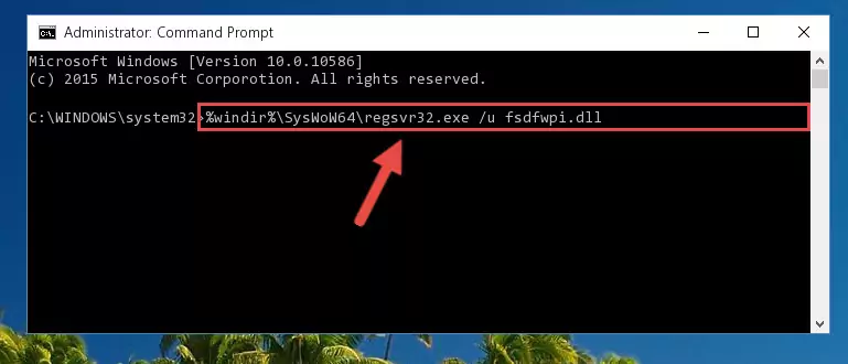 Creating a clean and good registry for the Fsdfwpi.dll file (64 Bit için)