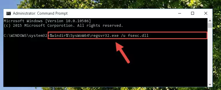 Making a clean registry for the Fsexc.dll file in Regedit (Windows Registry Editor)