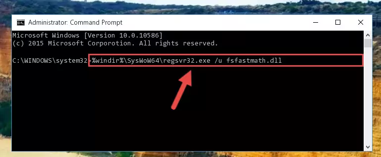 Making a clean registry for the Fsfastmath.dll library in Regedit (Windows Registry Editor)