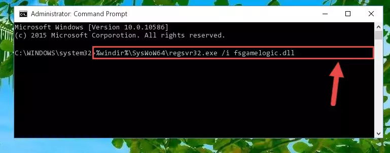Uninstalling the Fsgamelogic.dll file's problematic registry from Regedit (for 64 Bit)