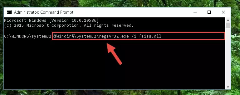Creating a clean and good registry for the Fsisu.dll file (64 Bit için)