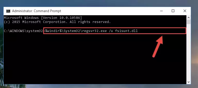 Making a clean registry for the Fsisunt.dll library in Regedit (Windows Registry Editor)