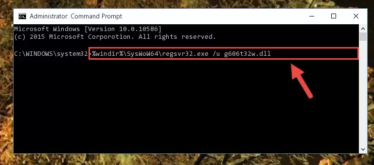 Making a clean registry for the G606t32w.dll file in Regedit (Windows Registry Editor)