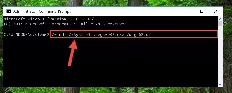 Making a clean registry for the Ga62.dll library in Regedit (Windows Registry Editor)
