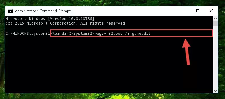 Creating a clean registry for the Game.dll library (for 64 Bit)