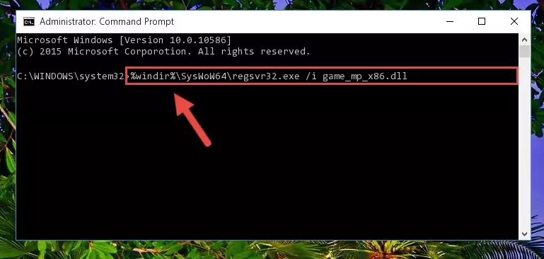 Uninstalling the Game_mp_x86.dll file's problematic registry from Regedit (for 64 Bit)