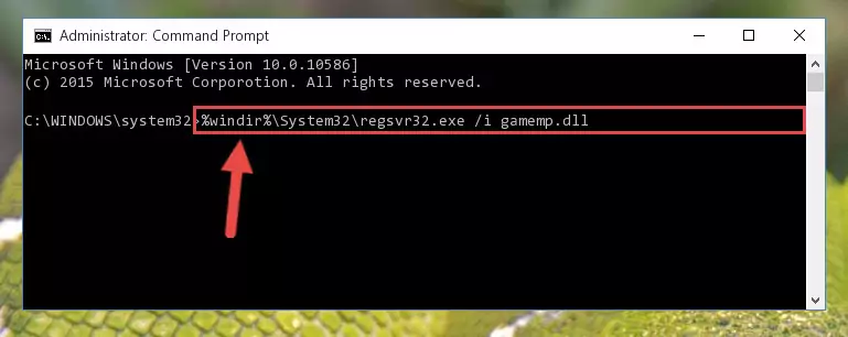Creating a clean registry for the Gamemp.dll file (for 64 Bit)