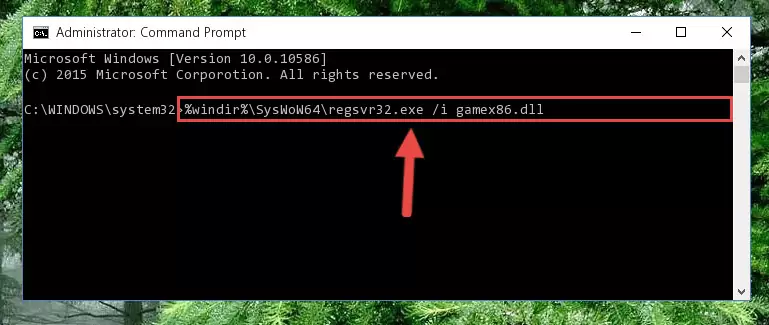 Uninstalling the Gamex86.dll library's problematic registry from Regedit (for 64 Bit)