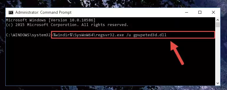 Making a clean registry for the Gpupeted3d.dll file in Regedit (Windows Registry Editor)