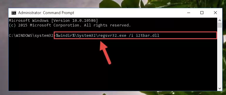 Creating a clean registry for the I2tbar.dll library (for 64 Bit)