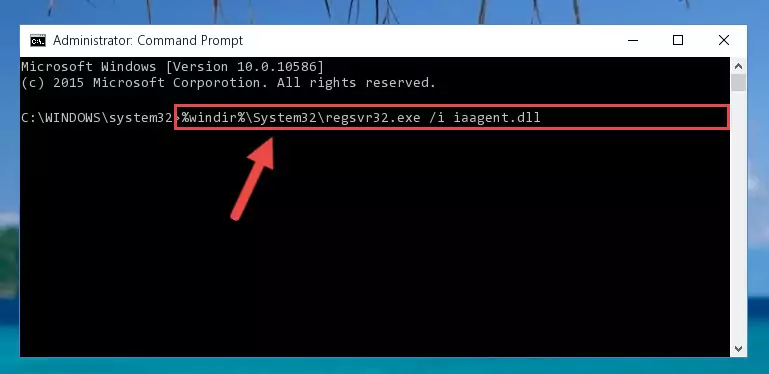 Creating a clean and good registry for the Iaagent.dll file (64 Bit için)