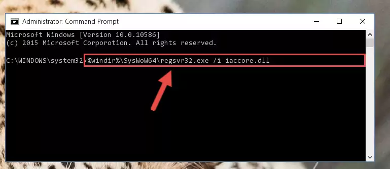Uninstalling the Iaccore.dll library's problematic registry from Regedit (for 64 Bit)