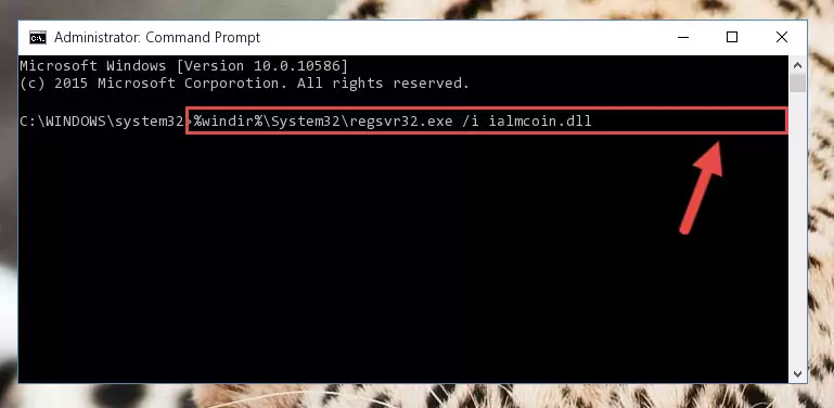 Cleaning the problematic registry of the Ialmcoin.dll file from the Windows Registry Editor