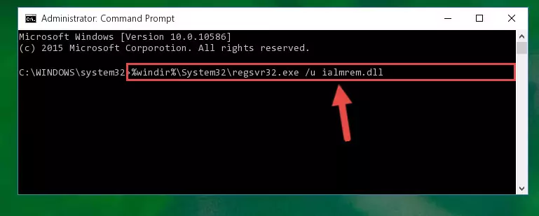 Creating a new registry for the Ialmrem.dll file