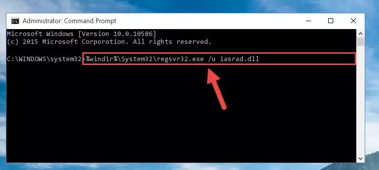 Making a clean registry for the Iasrad.dll file in Regedit (Windows Registry Editor)