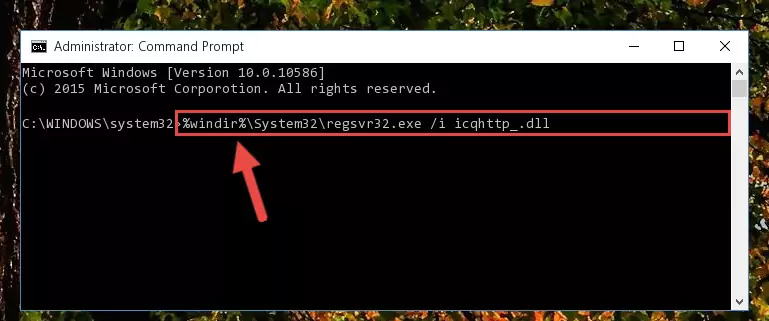 Creating a clean registry for the Icqhttp_.dll library (for 64 Bit)