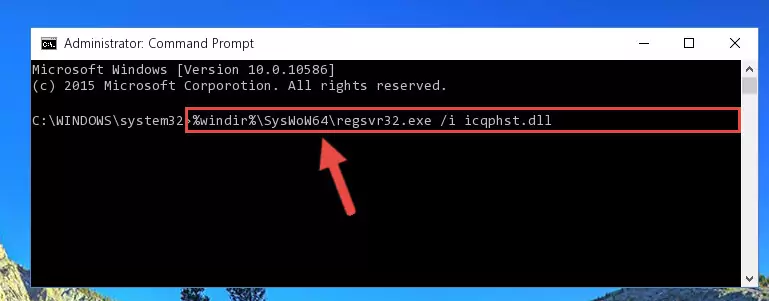 Uninstalling the Icqphst.dll file's problematic registry from Regedit (for 64 Bit)