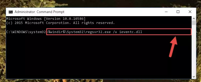 Making a clean registry for the Ieventc.dll file in Regedit (Windows Registry Editor)