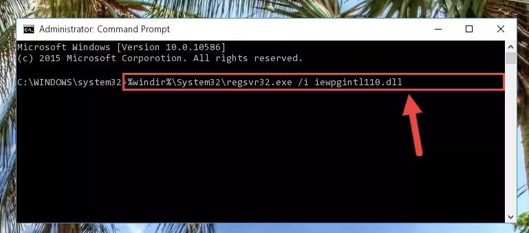 Reregistering the Iewpgintl110.dll file in the system (for 64 Bit)