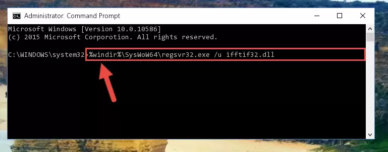 Creating a clean registry for the Ifftif32.dll file (for 64 Bit)