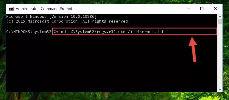 Creating a clean registry for the Ifkernel.dll library (for 64 Bit)