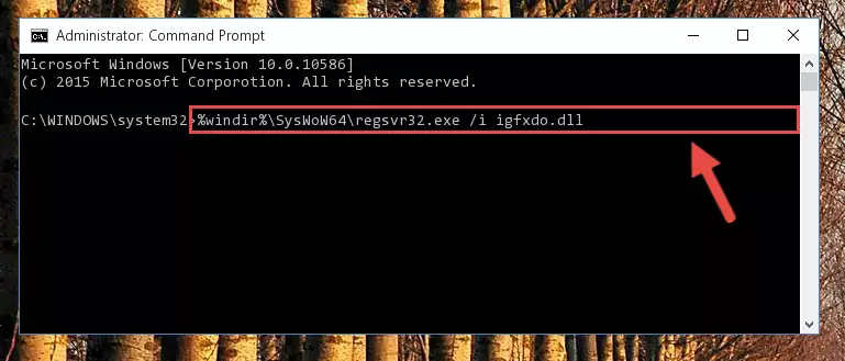 Cleaning the problematic registry of the Igfxdo.dll file from the Windows Registry Editor