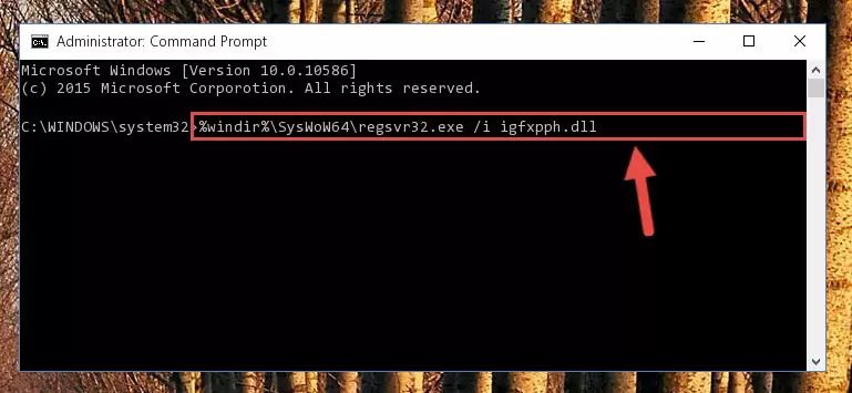 Deleting the Igfxpph.dll file's problematic registry in the Windows Registry Editor